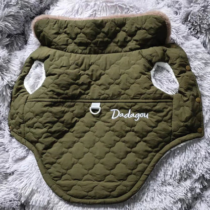 Waterproof Dog Clothes Winter Warm Fleece Doggy Jacket for Small Medium Puppy Coat Chihuahua French Bulldog Costume Pet Supplie